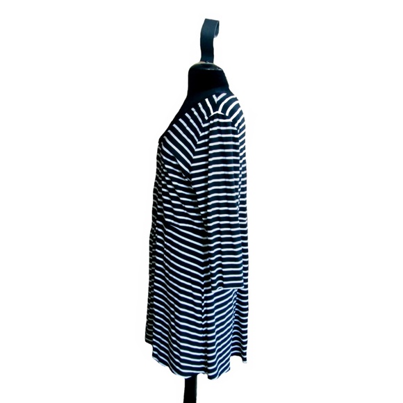 Tu Black & White Stripe Tunic Dress ~ Size 20 NWOT - Picture 3 of 4